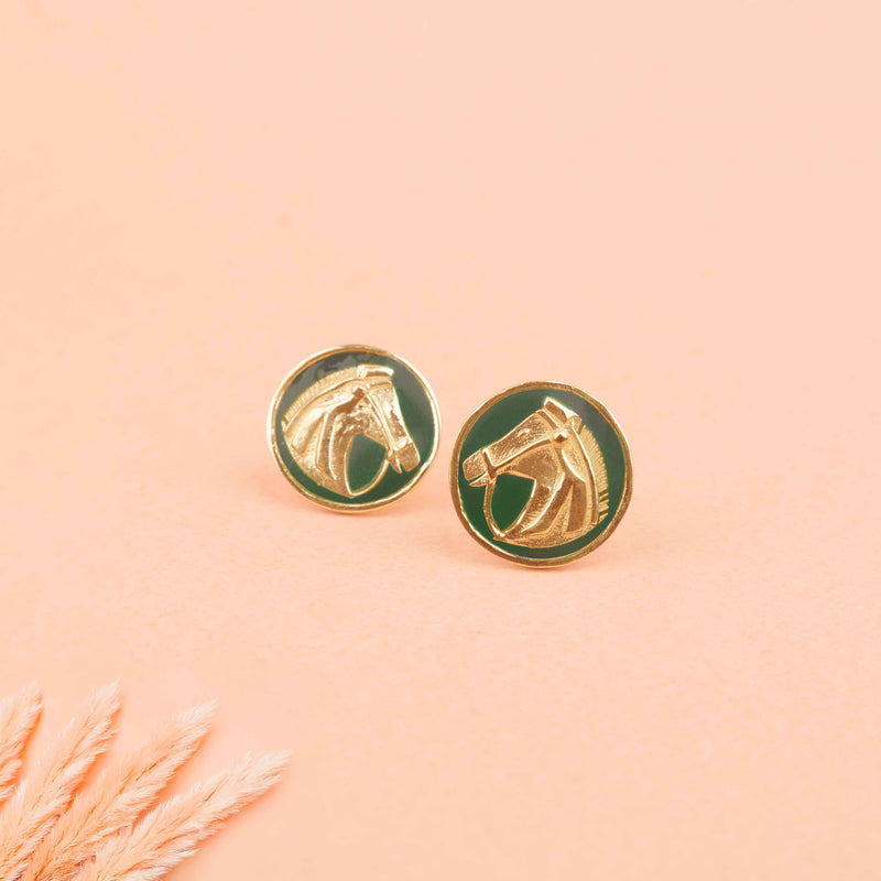 Mizoya Imperial Stallion Earrings