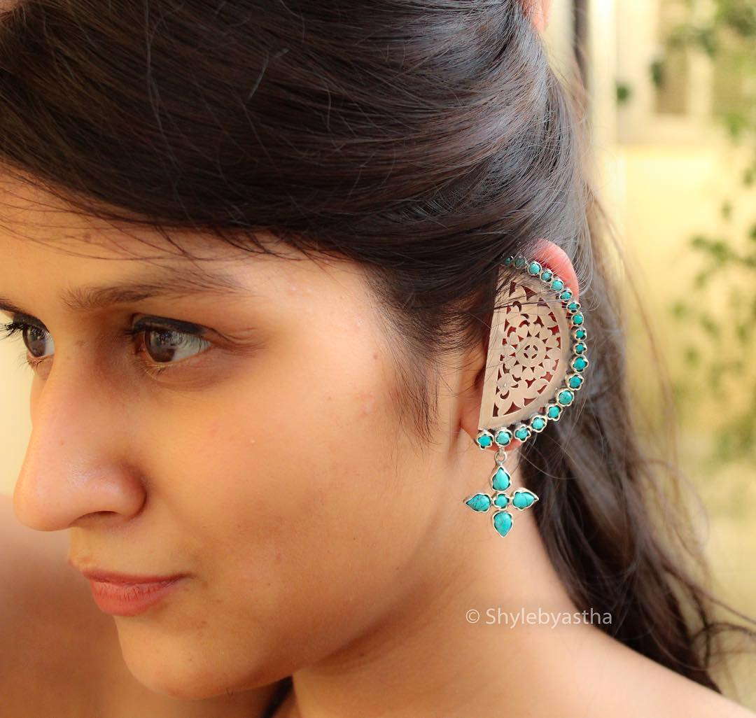 Mizoya Quirky Silver Earrings