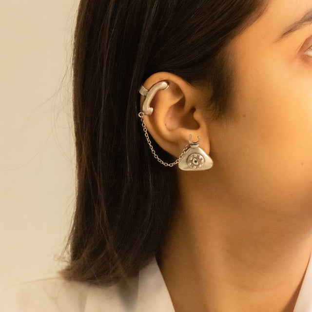 Mizoya Vintage Inspired Telephone Earcuff