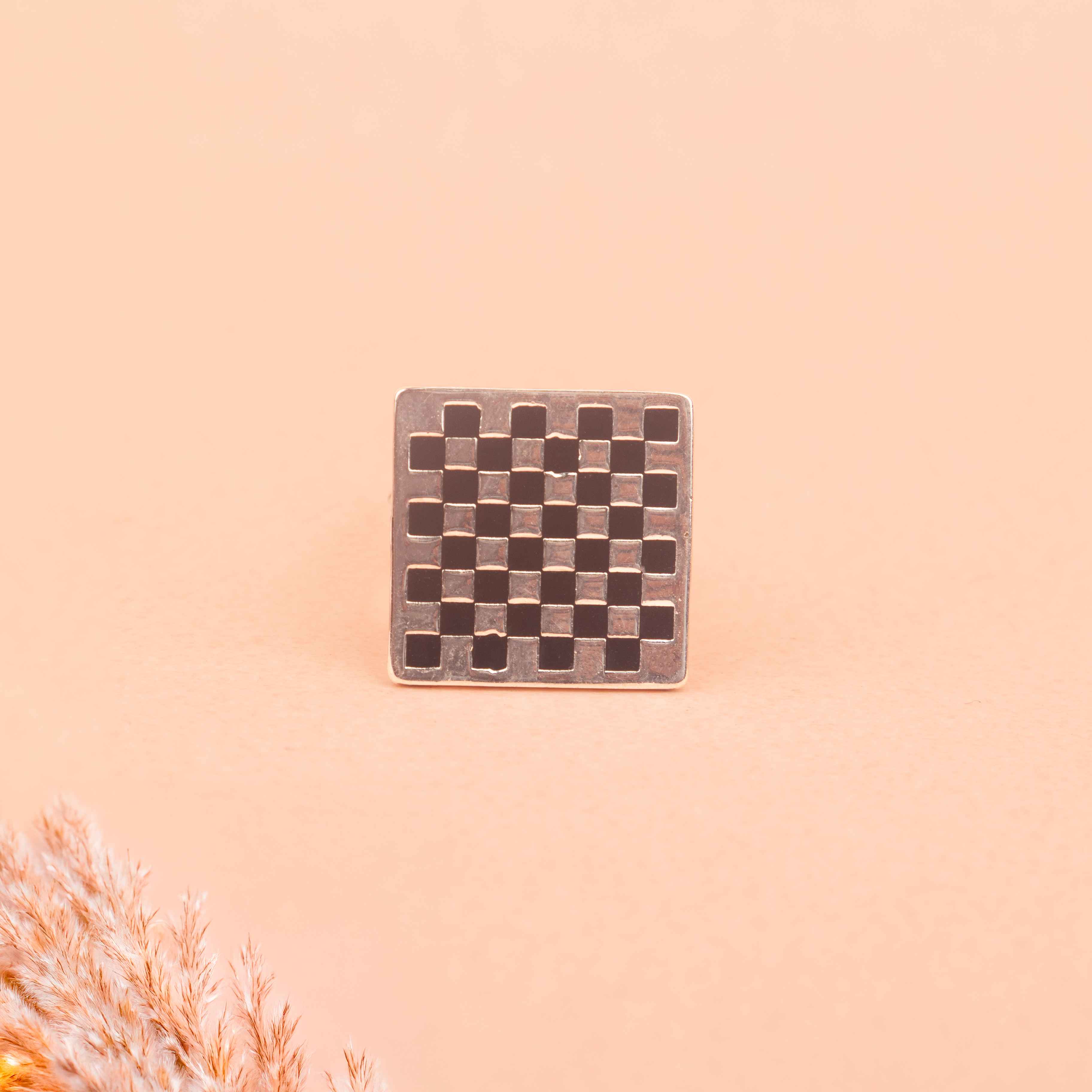 Mizoya Classic Chessboard Ring