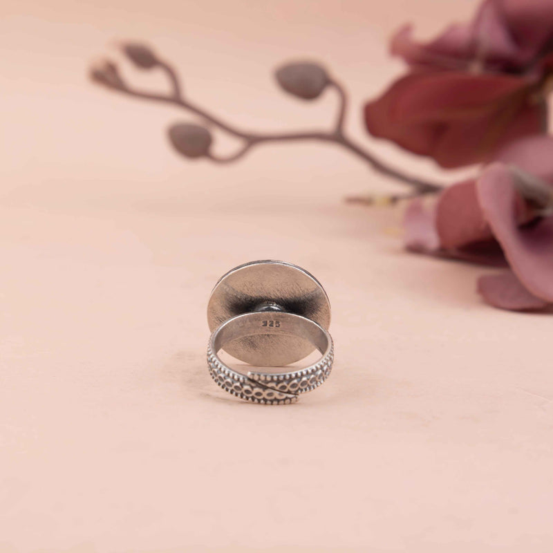 Mizoya Flower Motif Versatile Ring