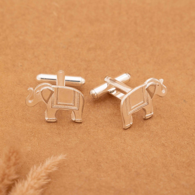 Mizoya Heritage Elephant Cufflink