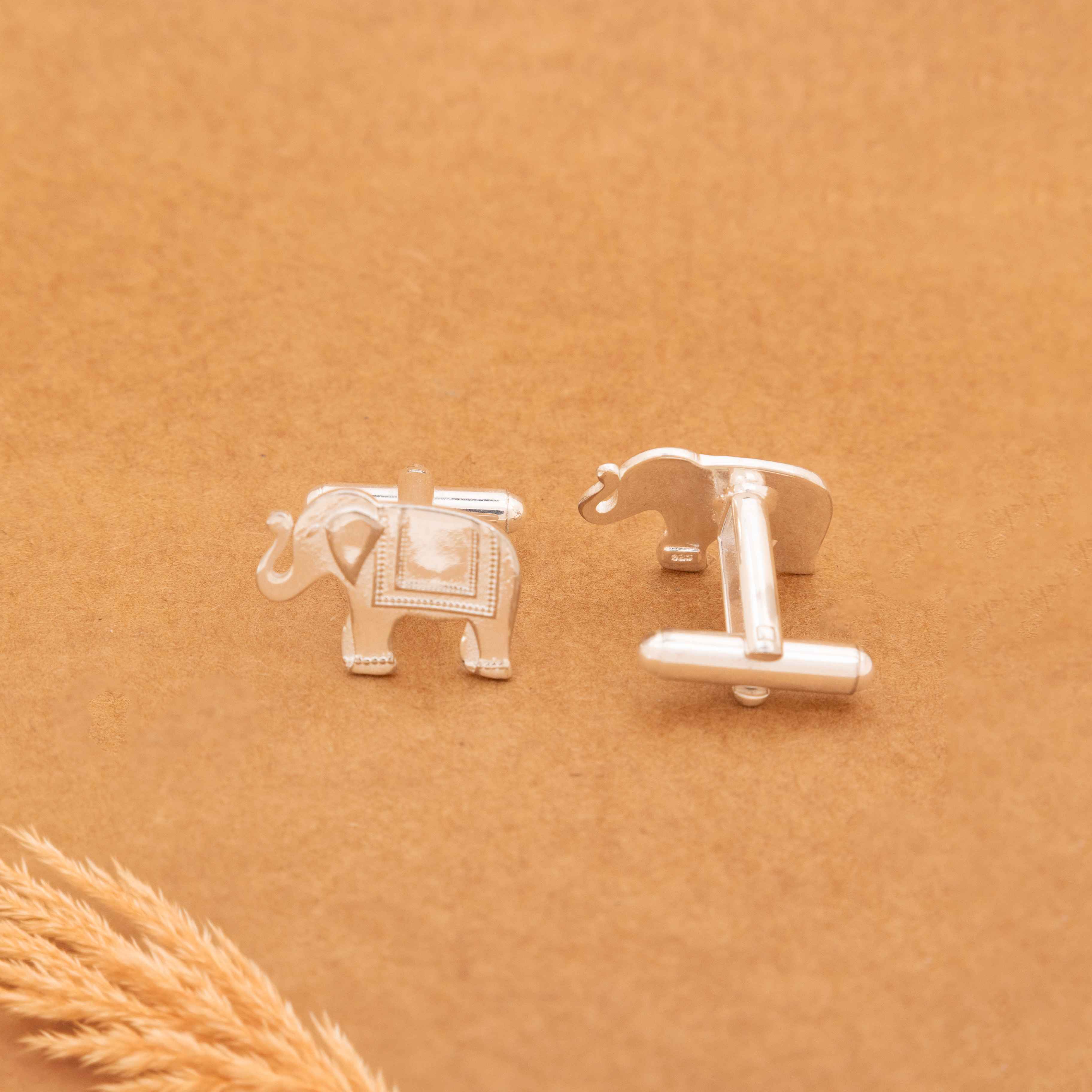 Mizoya Heritage Elephant Cufflink