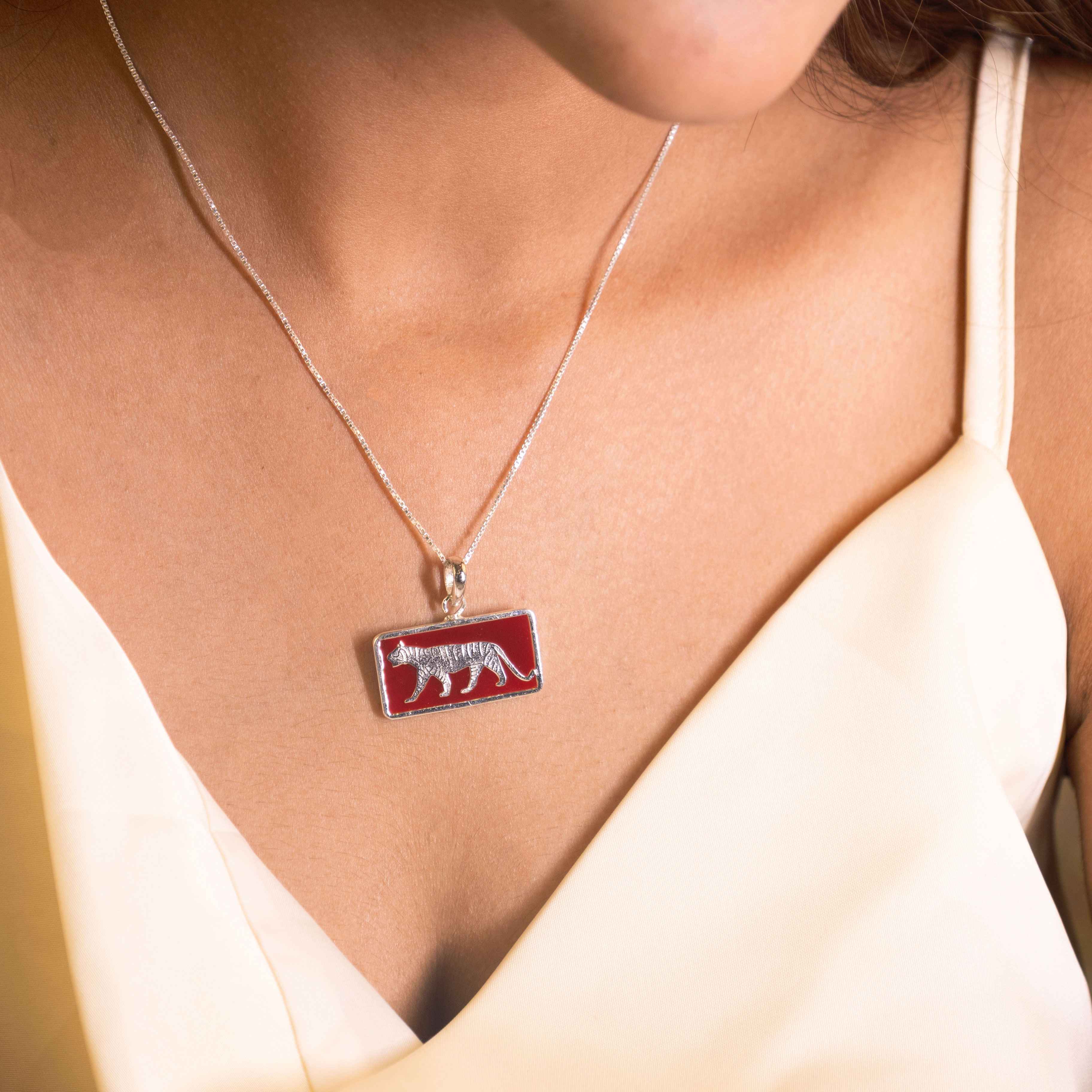 Mizoya Heritage Tiger Pendant