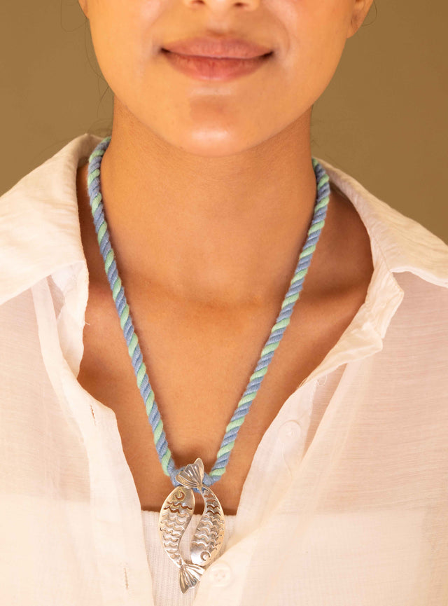 Mizoya Matsya Auspicious Timeless Dori Necklace