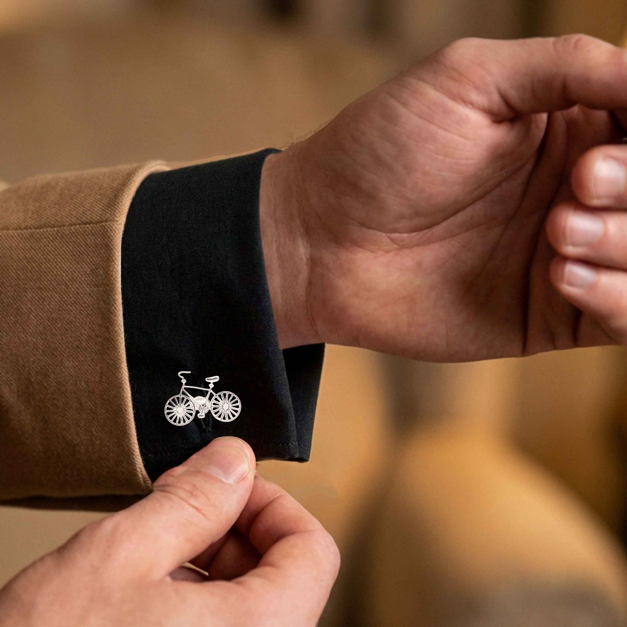 Mizoya Vintage Cycle Cufflinks