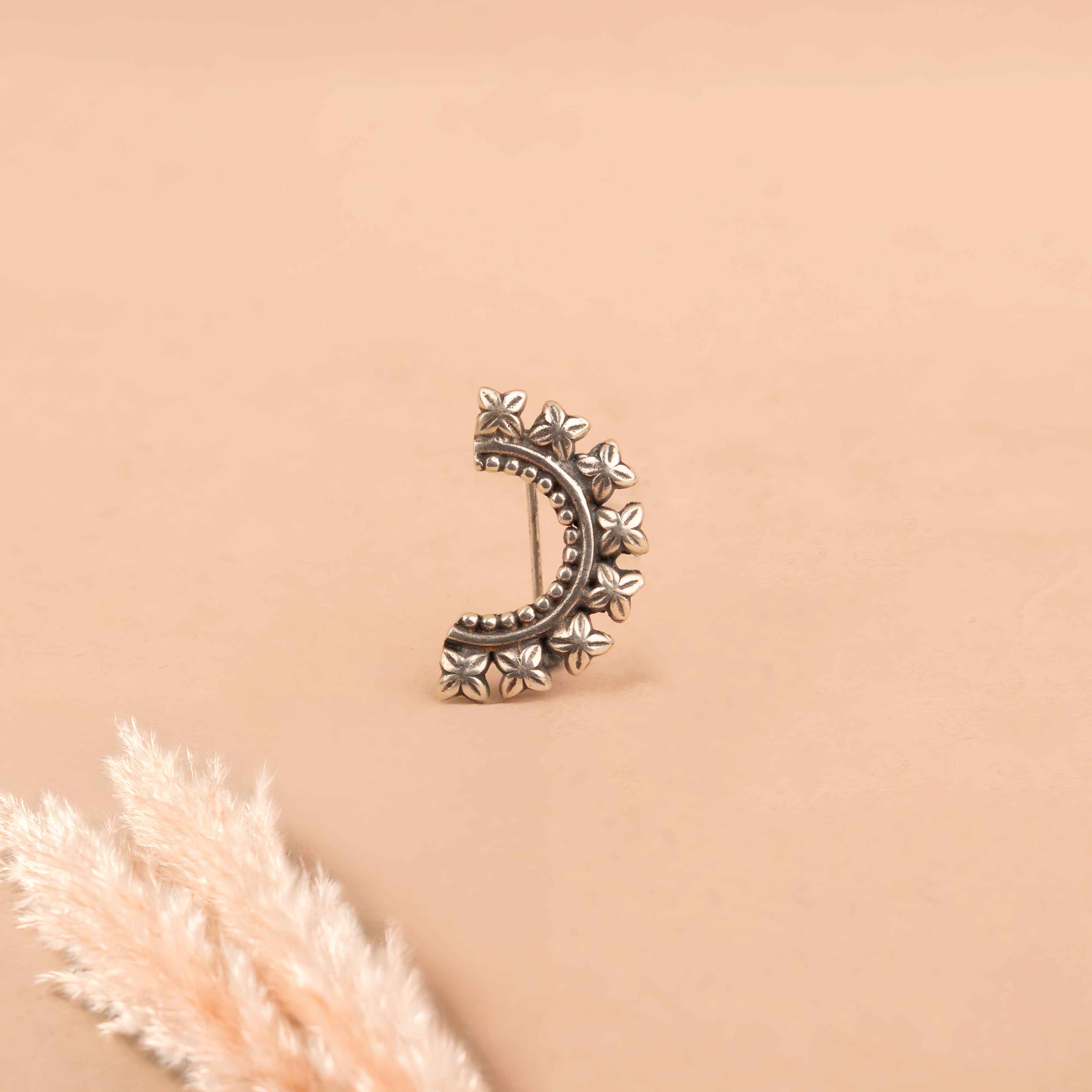 Mizoya Vintage Inspired Classic Non Pierced Nose Clip on