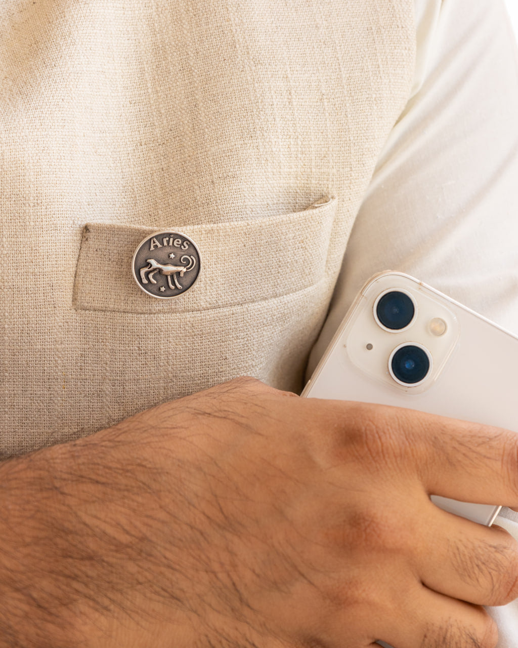 Moh Aries Sun Sign Brooch