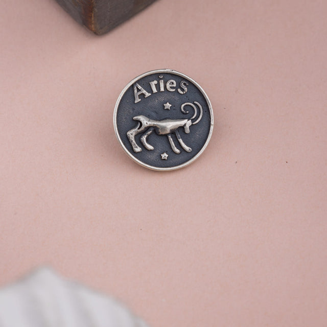 Moh Aries Sun Sign Brooch