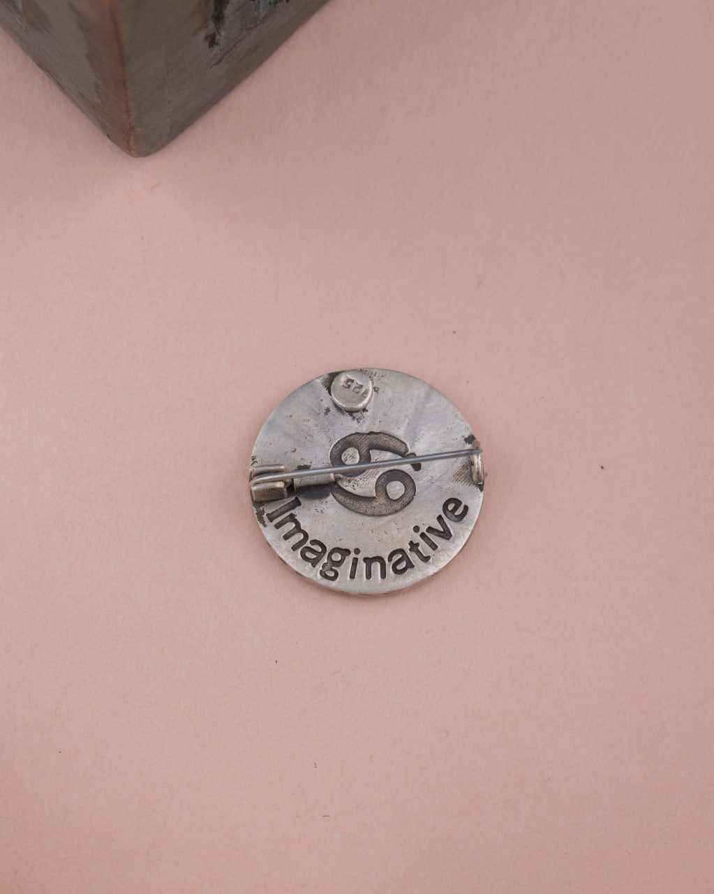 Moh Cancer Sun Sign Brooch