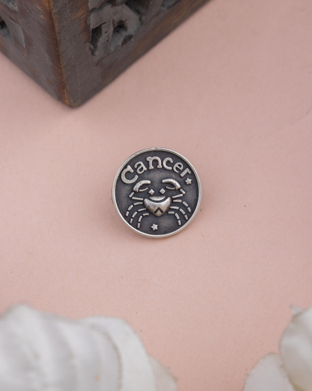 Moh Cancer Sun Sign Brooch