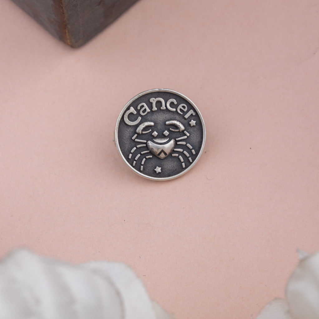 Moh Cancer Sun Sign Brooch