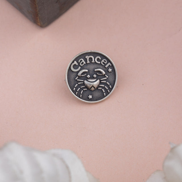 Moh Cancer Sun Sign Brooch