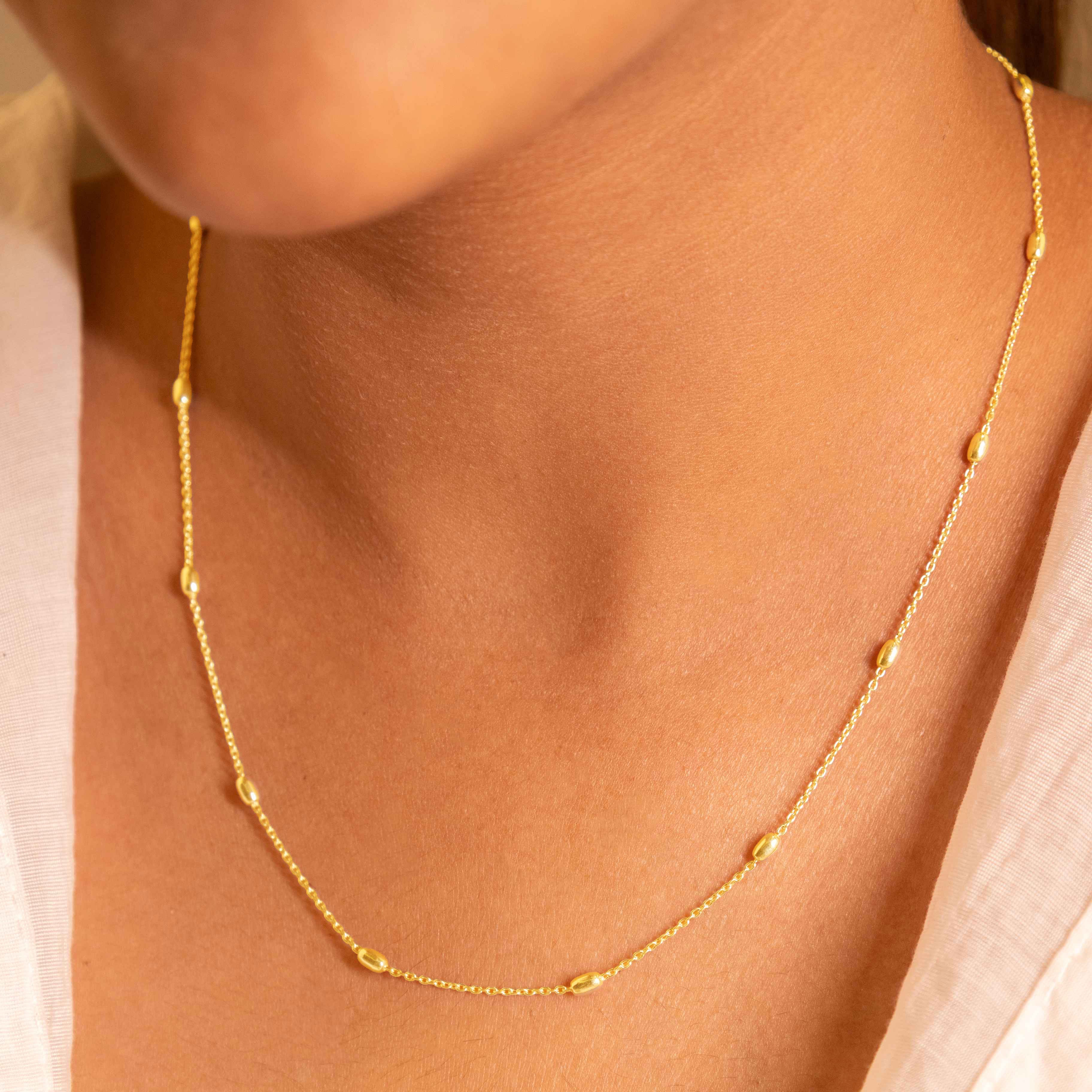 Moh Dainty Drop Chain