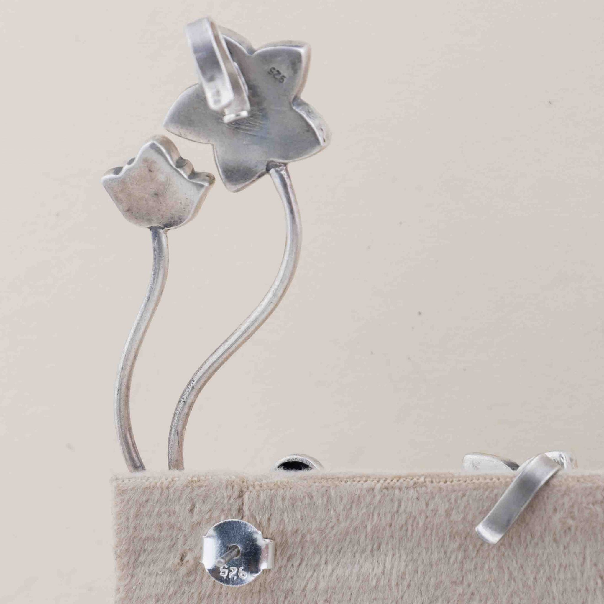 Moh Dancing Peacock Statement Earcuff