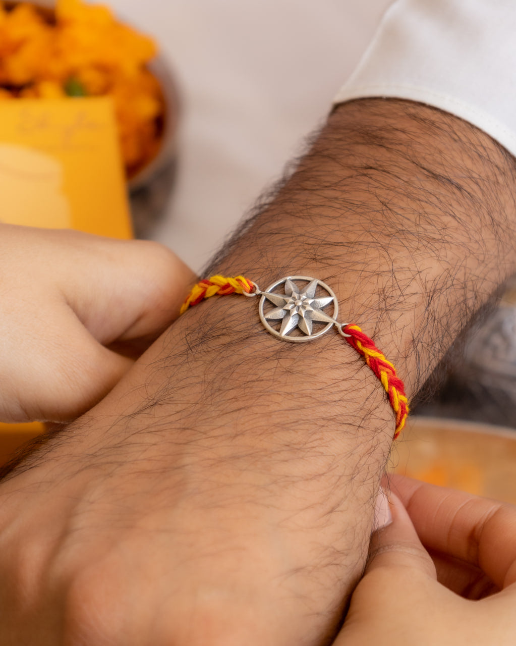 Moh Embossed Wanderlust Rakhi
