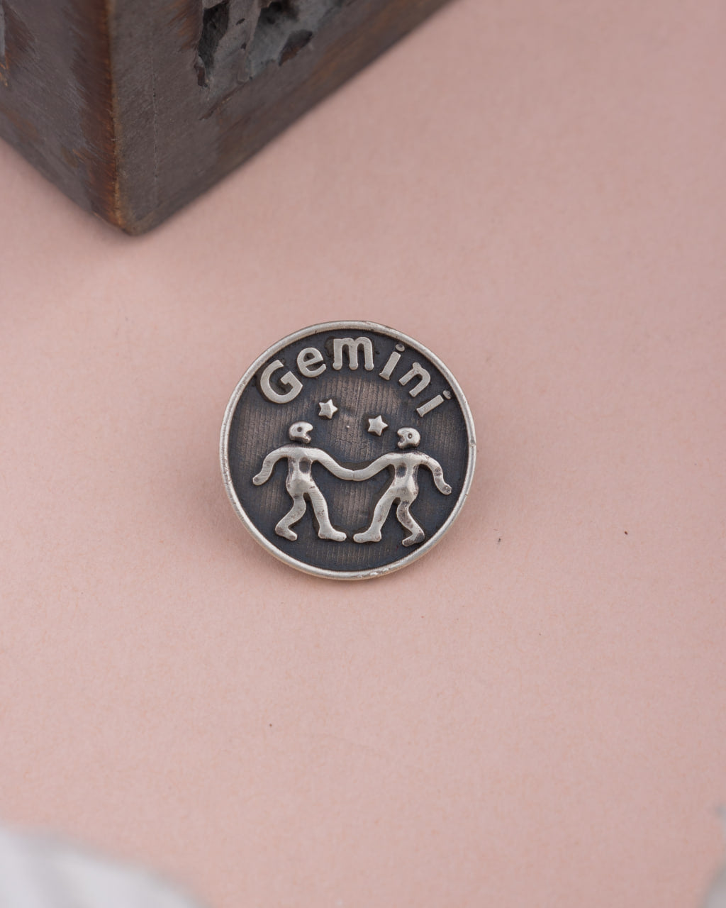 Moh Gemini Sun Sign Brooch