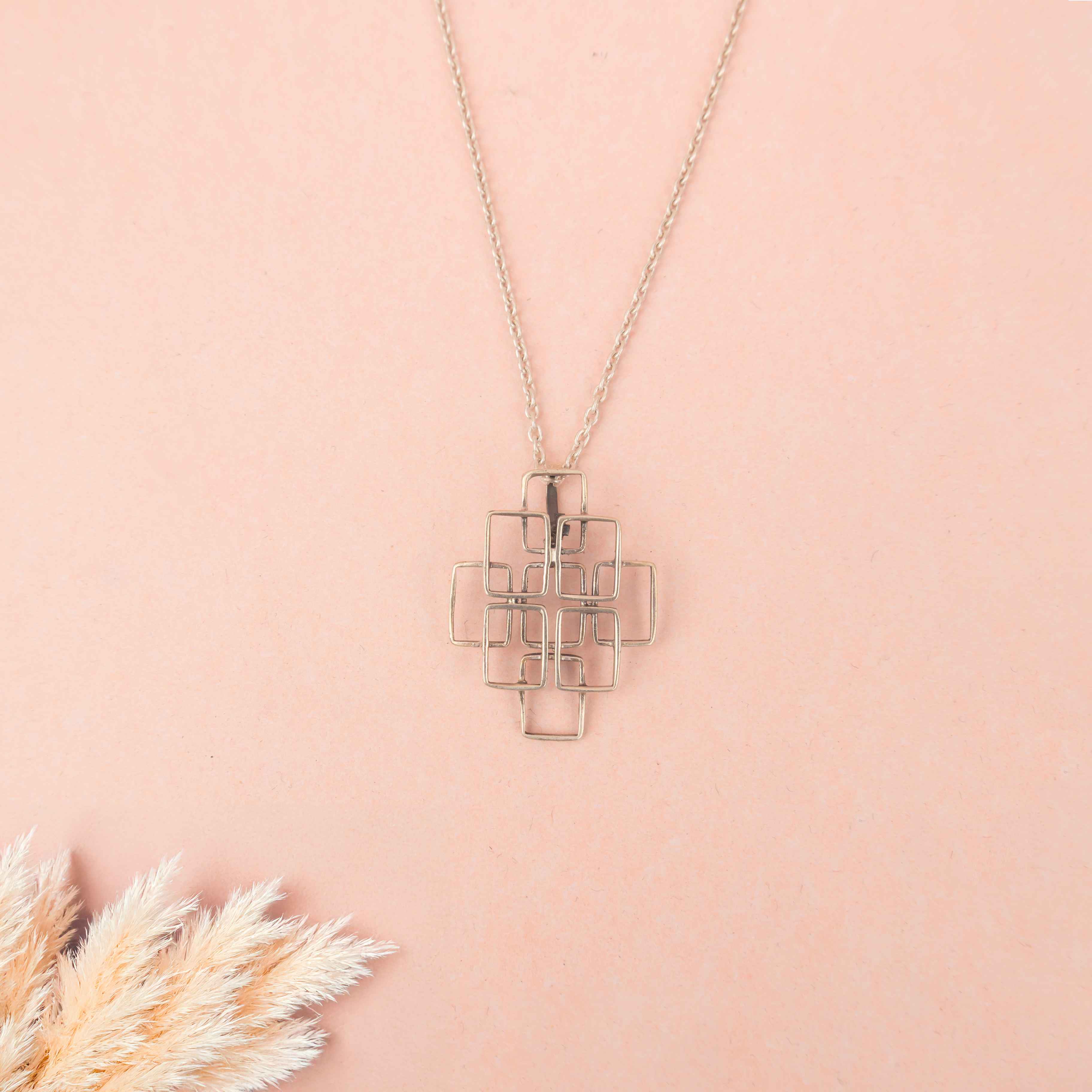 Moh Geometric Sequence Necklace