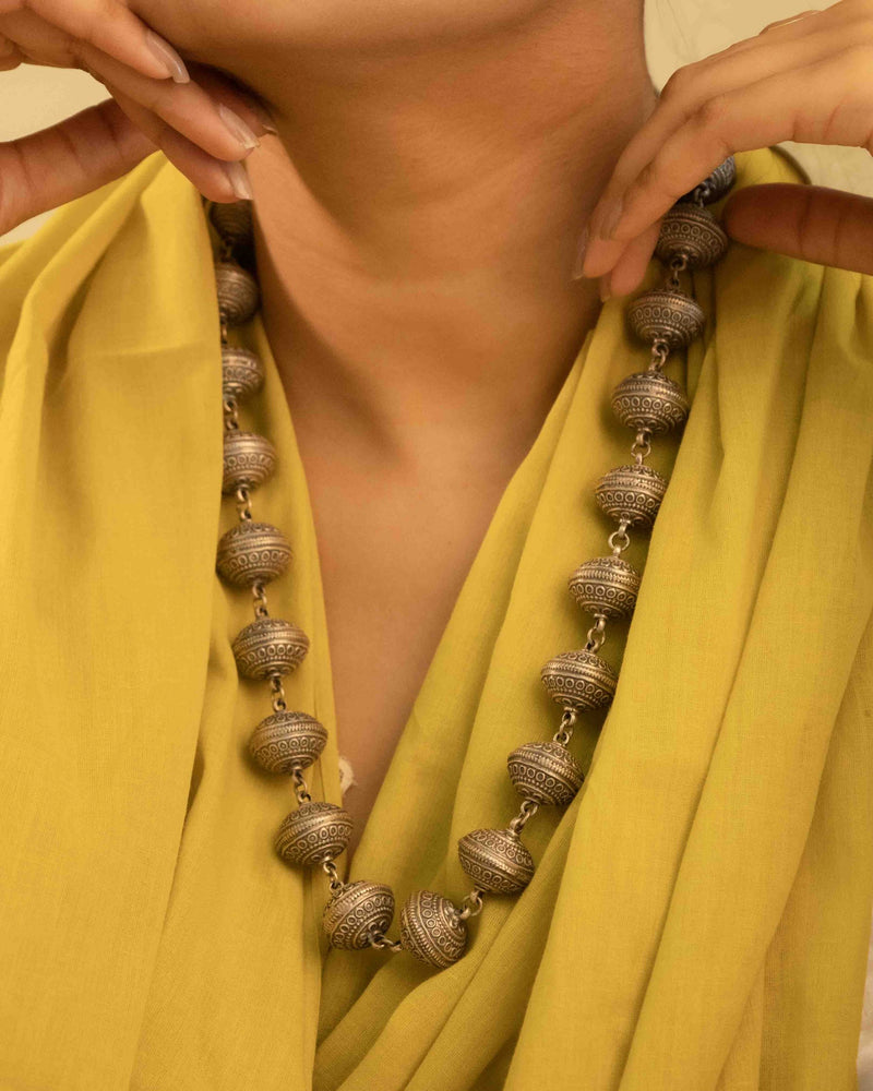 Moh Classic Bead Sequence Sadabahaar Necklace