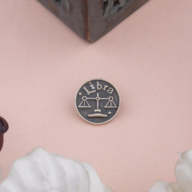 Moh Libra Sun Sign Brooch