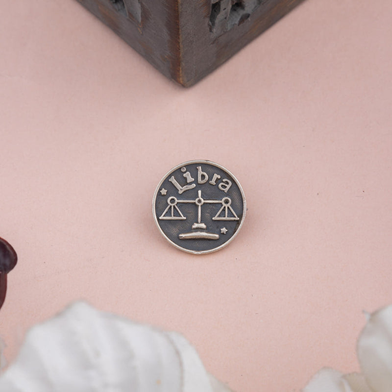 Moh Libra Sun Sign Brooch