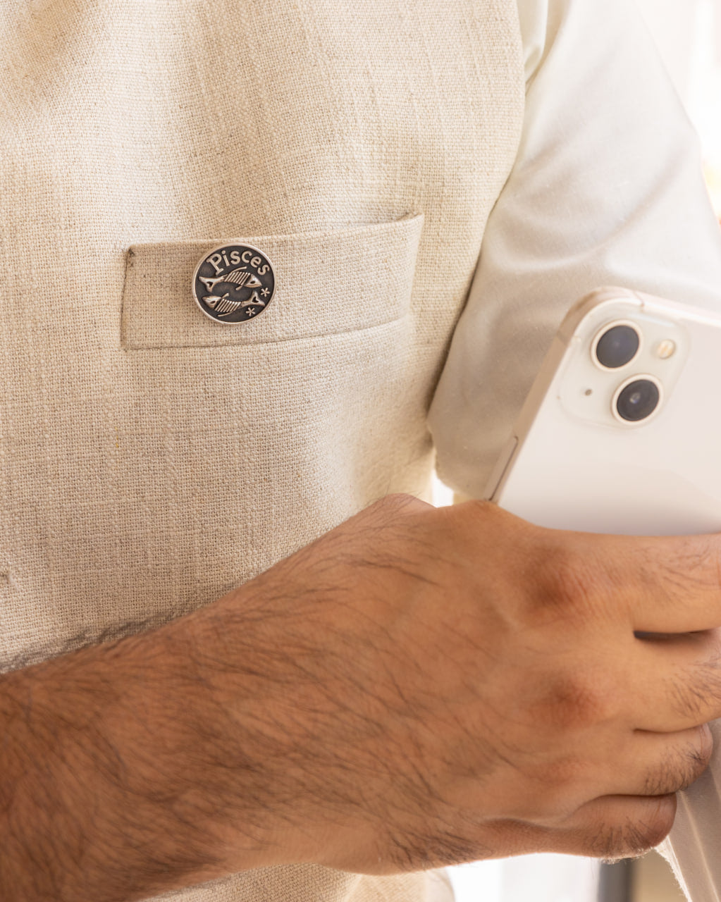 Moh Pisces Sun Sign Brooch