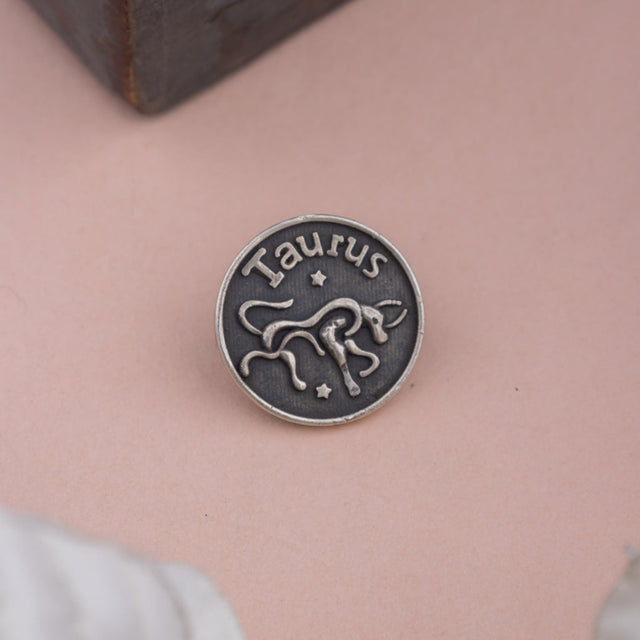 Moh Taurus Sun Sign Brooch