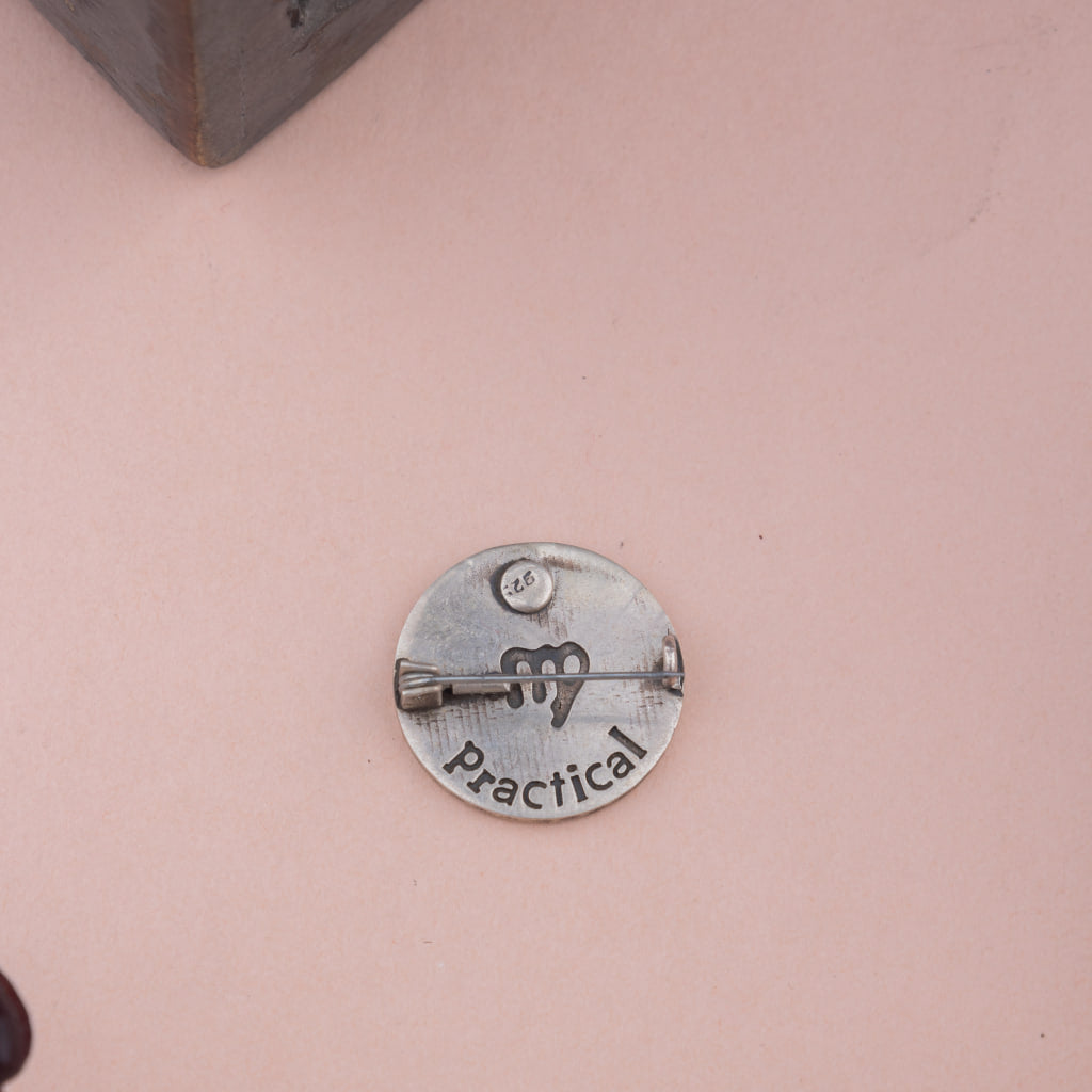 Moh Virgo Sun Sign Brooch