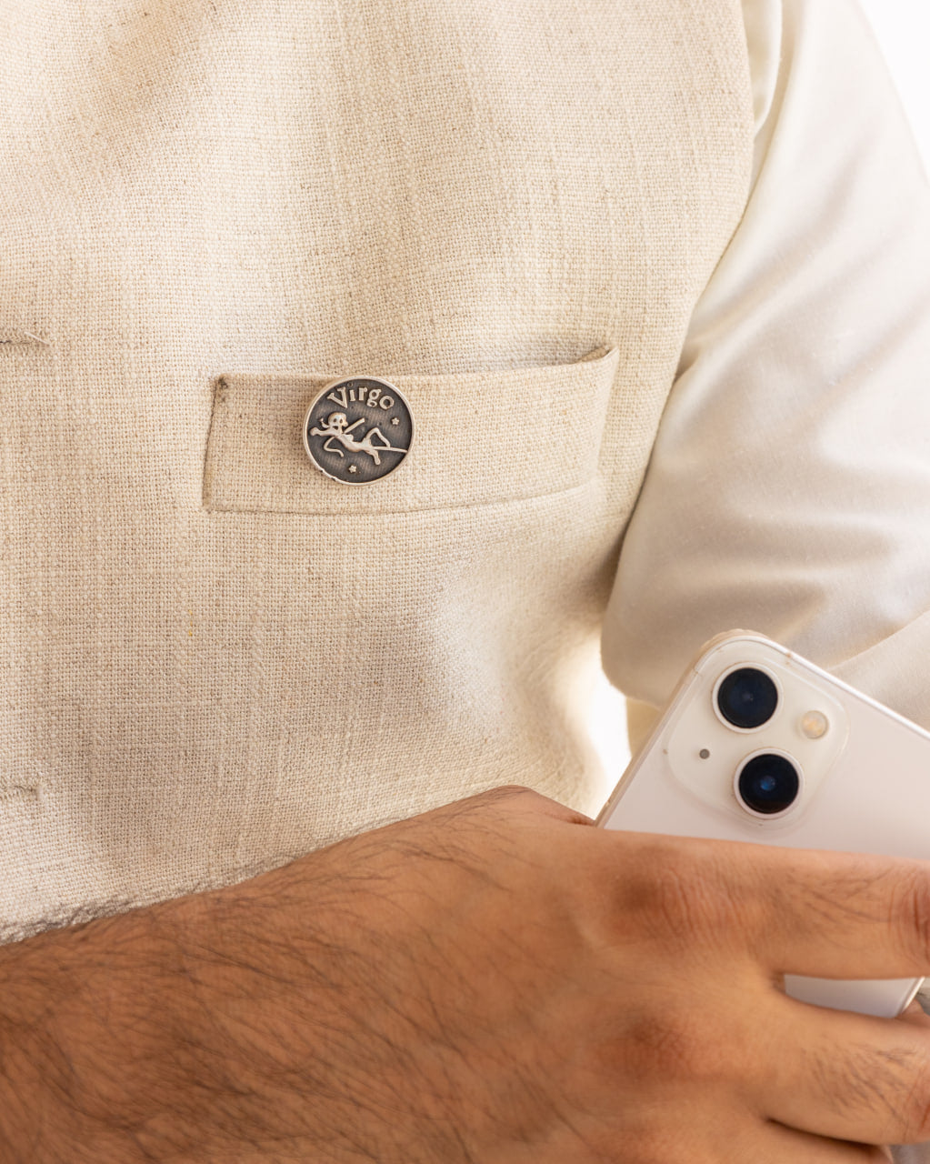 Moh Virgo Sun Sign Brooch