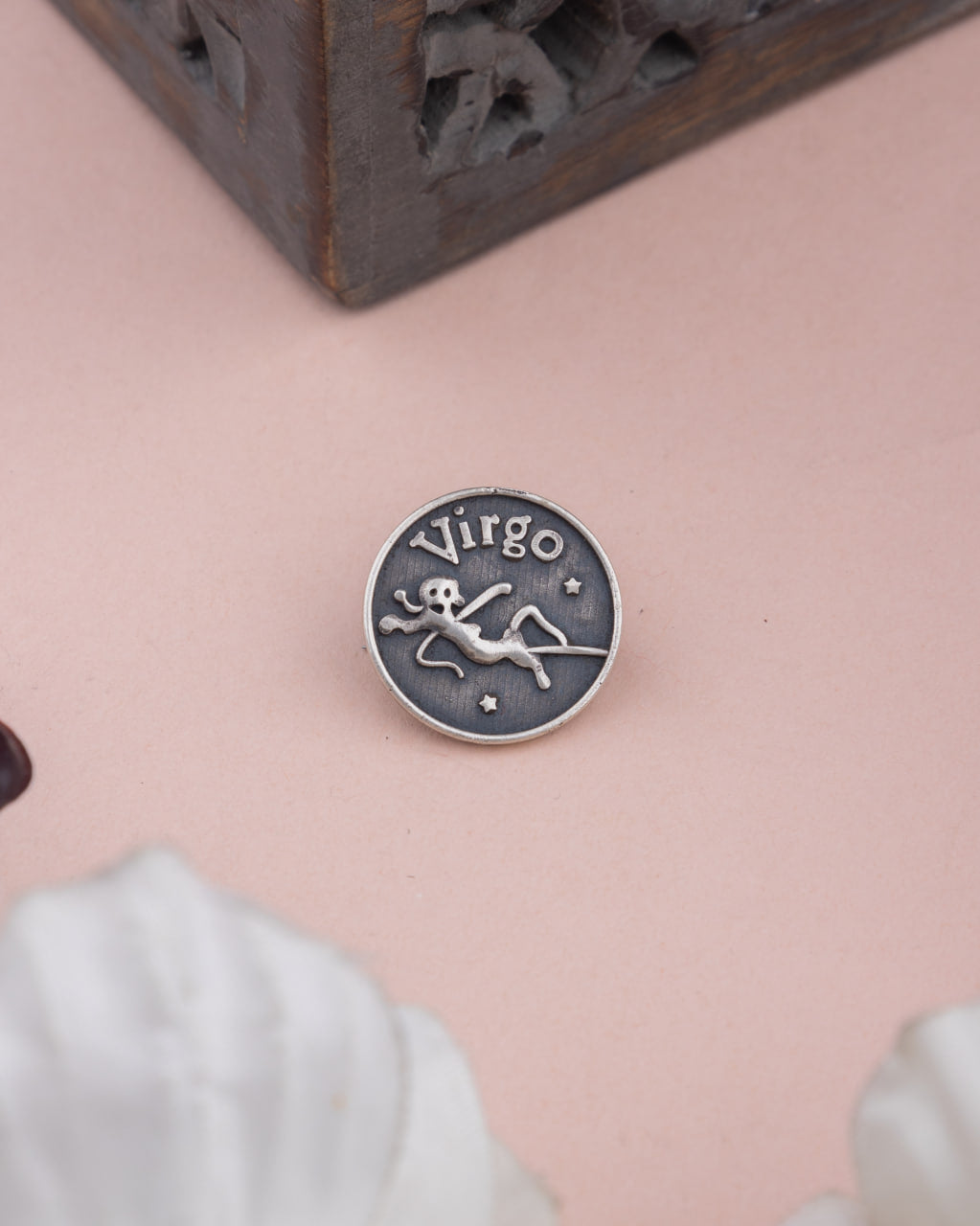 Moh Virgo Sun Sign Brooch