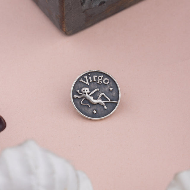 Moh Virgo Sun Sign Brooch