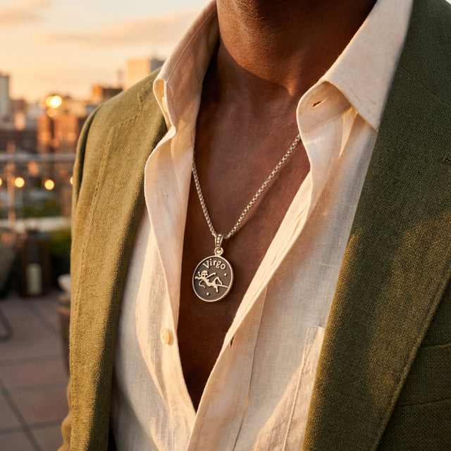 Moh Virgo Sun Sign Pendant