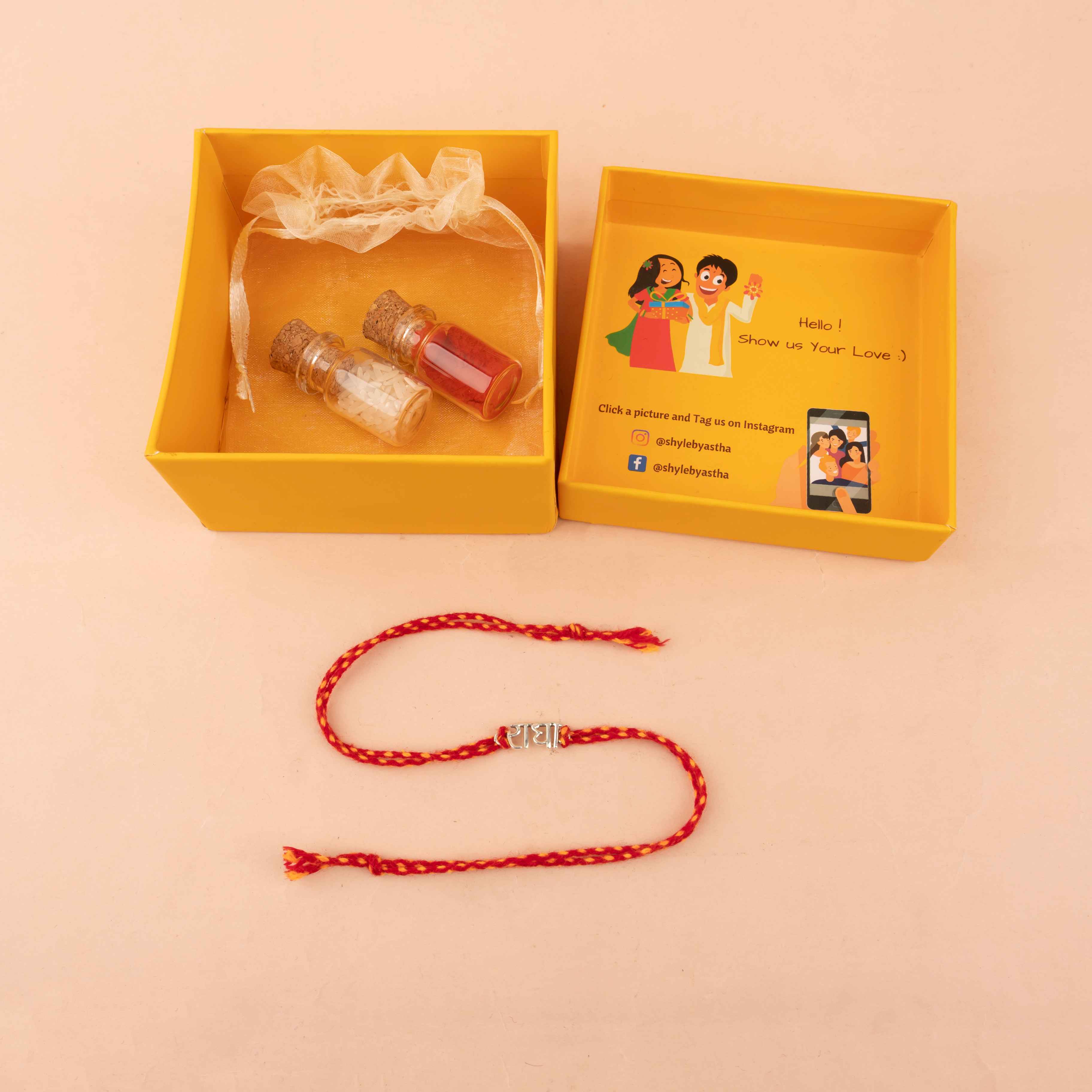 Moh Auspicious Radha Rakhi