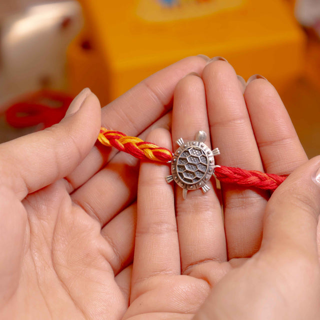 Moh Auspicious Tortoise Rakhi