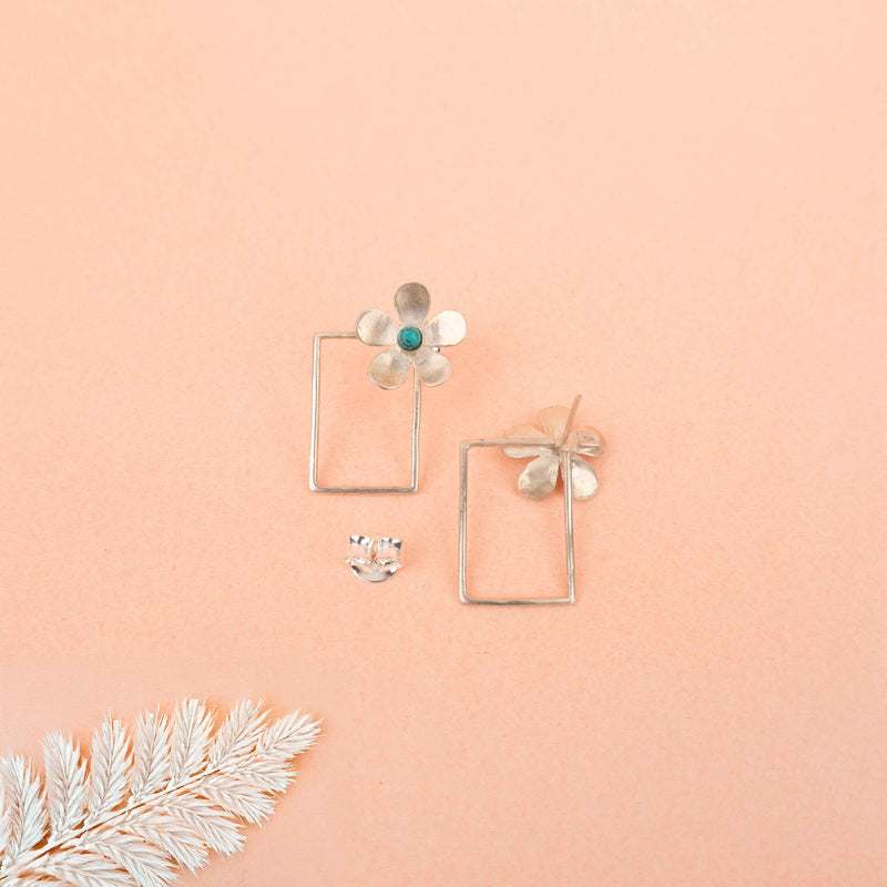Moh Bloom Frame Stud Earrings