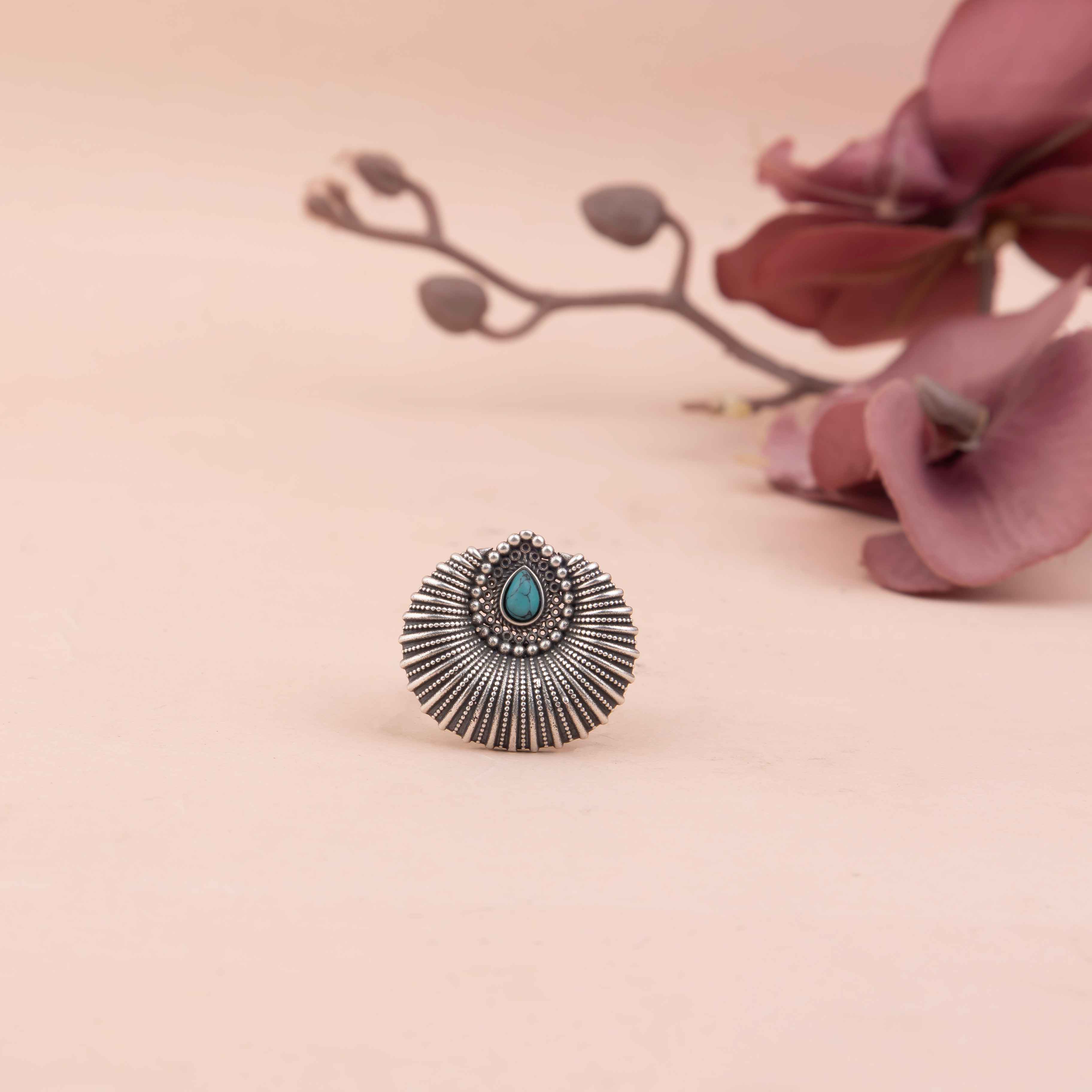 Moh Intricate Sea Shell Ring