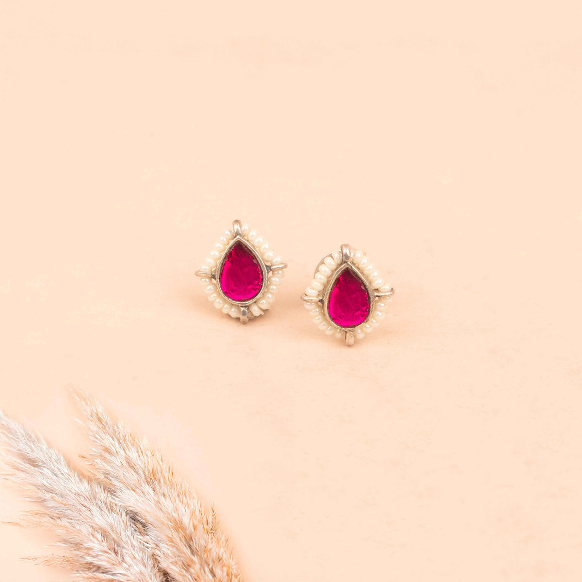 Moh Kundan Drop Sadabahaar Moti Choker Set