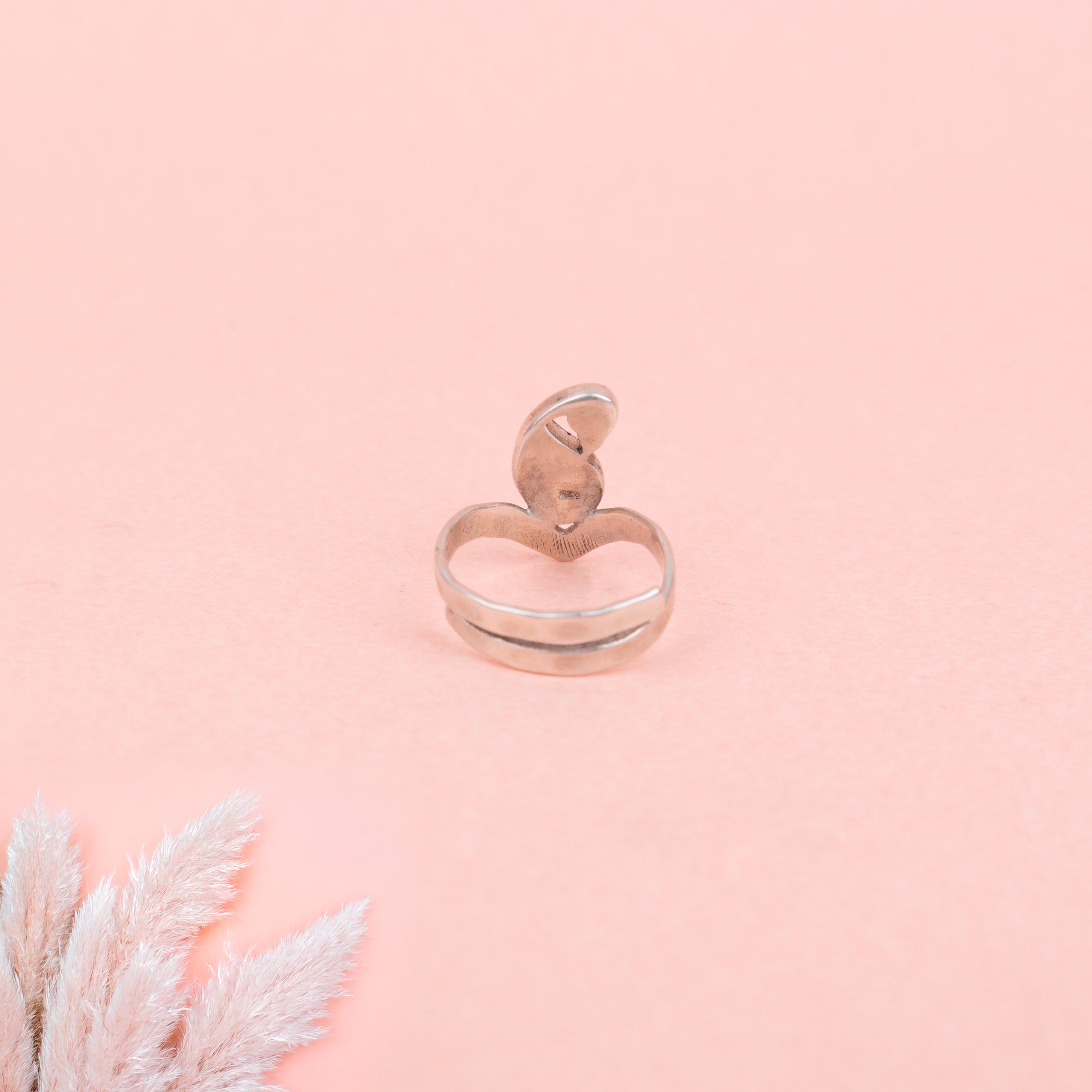 Moh Peacock Kundan Shaahi Ring
