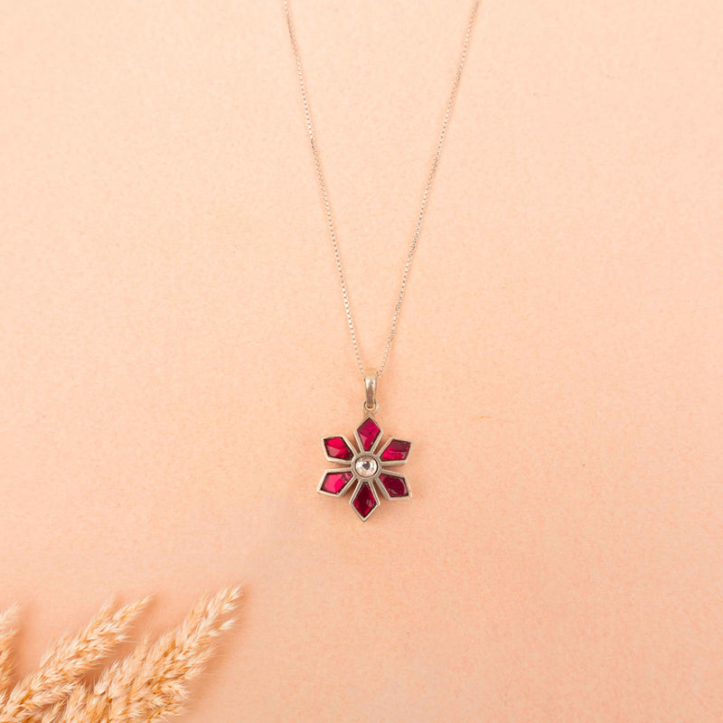 Moh Raani Kundan Phool Necklace