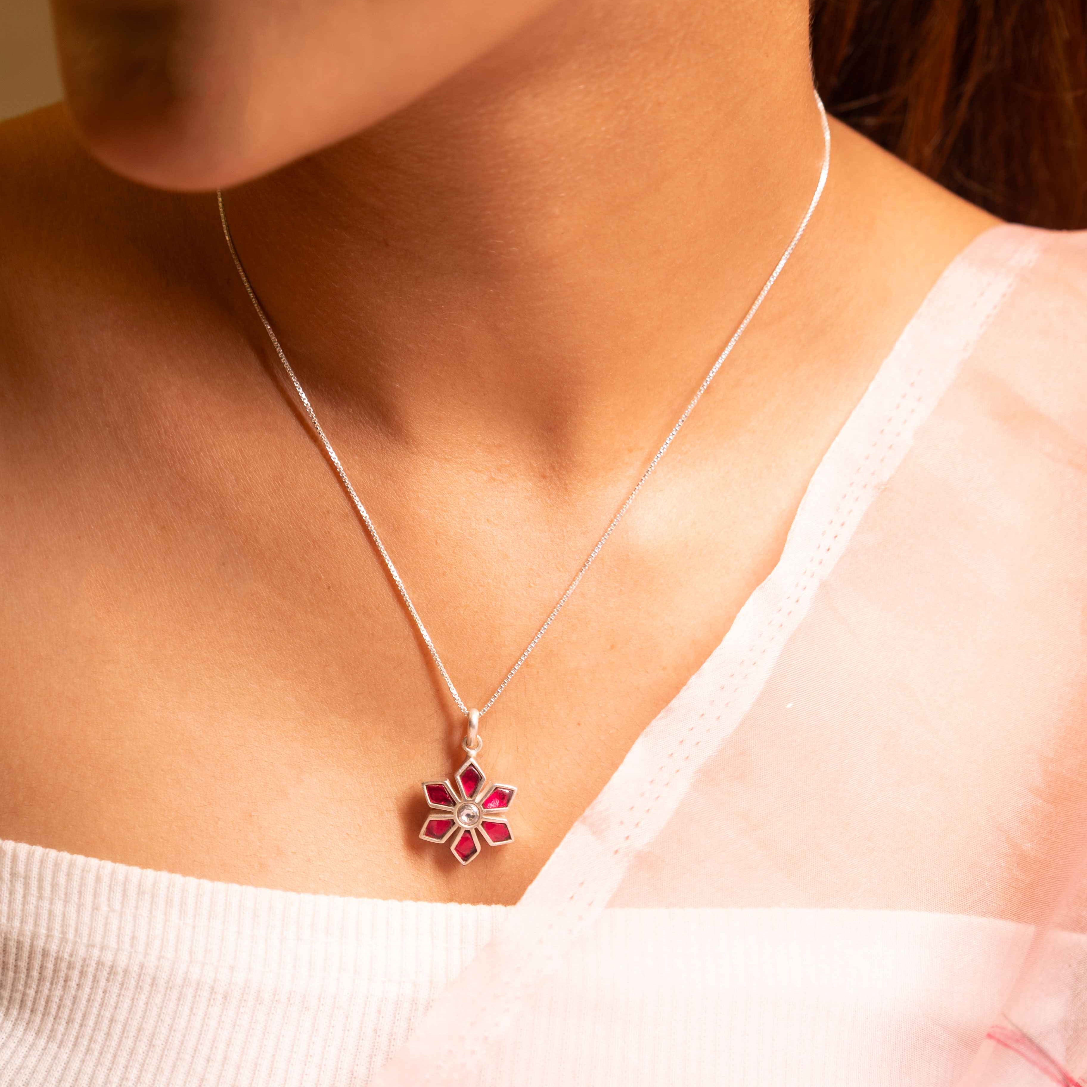 Moh Raani Kundan Phool Necklace