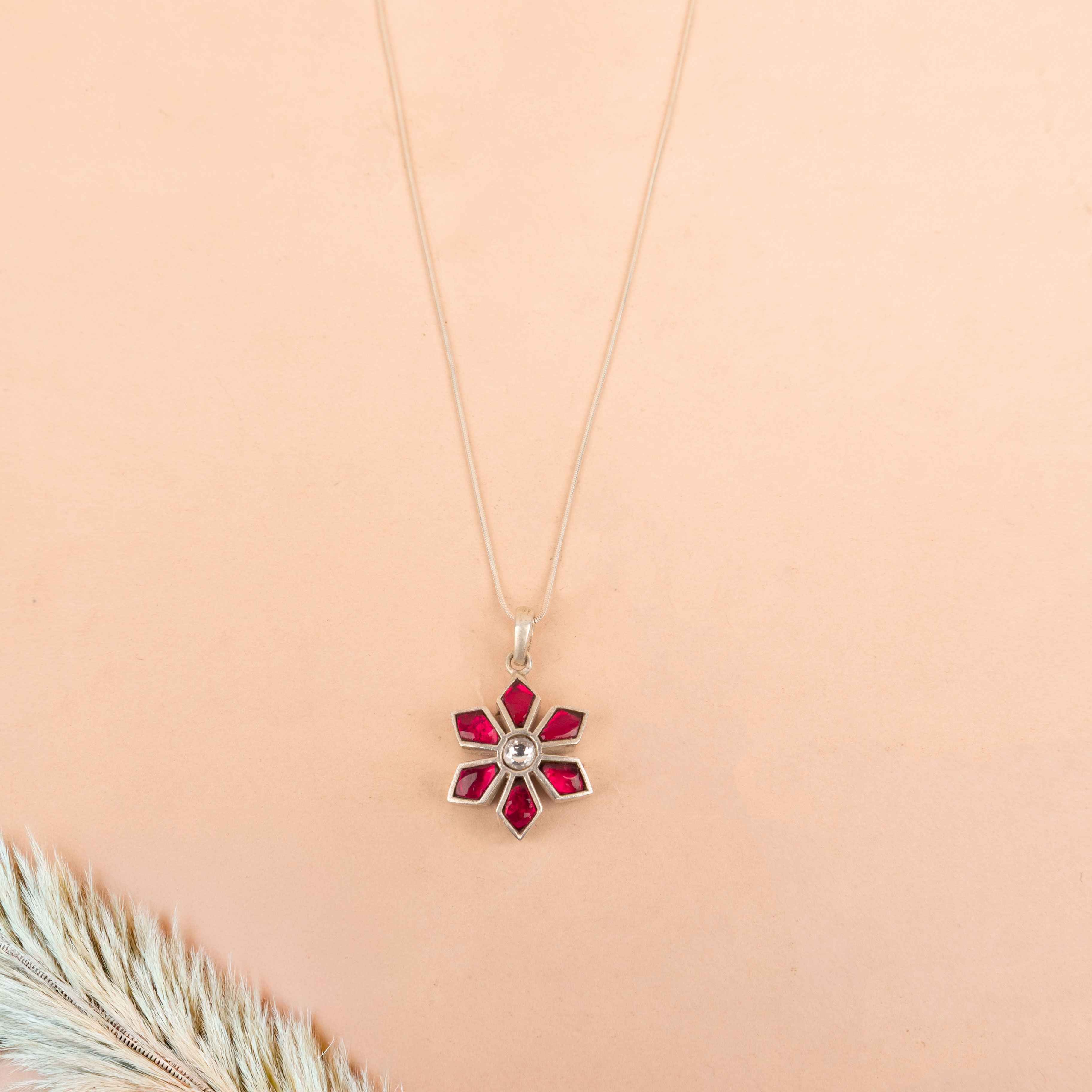 Moh Raani Kundan Phool Necklace