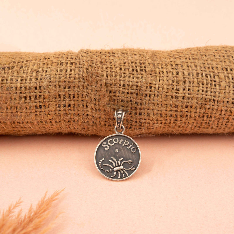 Moh Scorpio Sun Sign Pendant