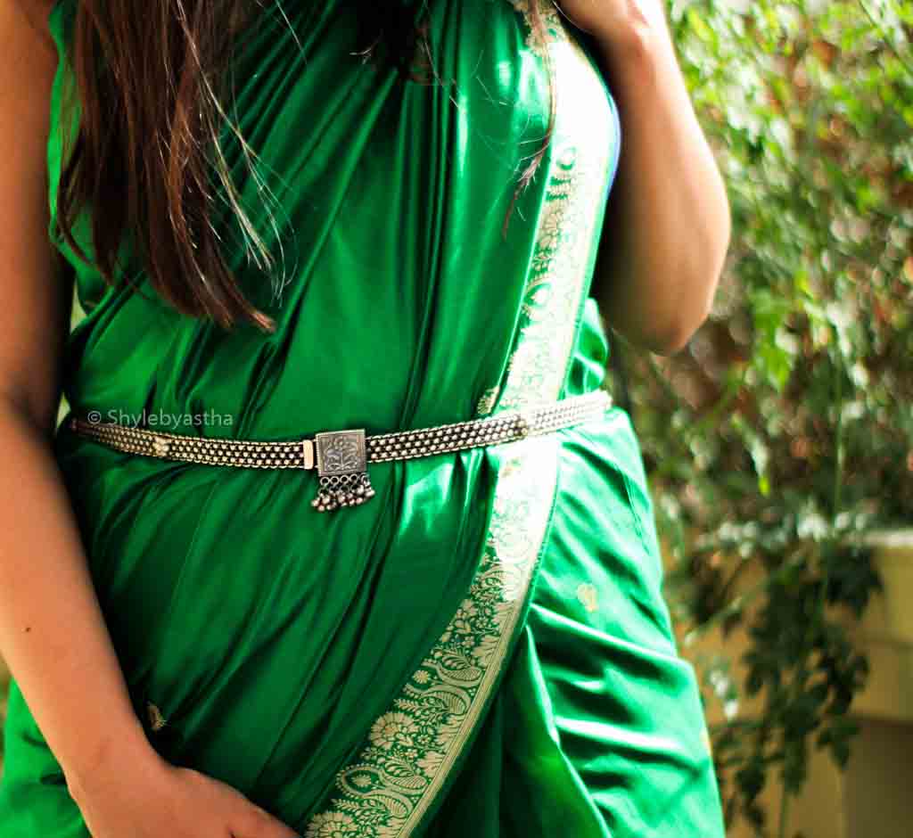 Dulari Braided Peacock Art Kamarbandh