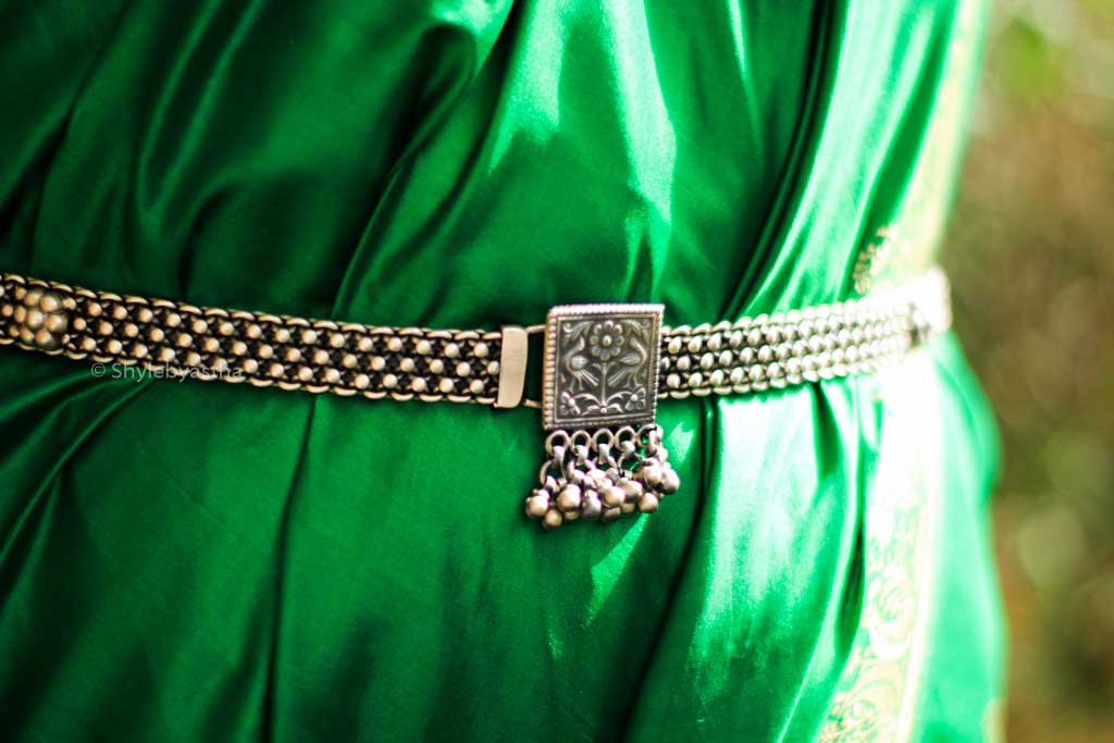 Dulari Braided Peacock Art Kamarbandh