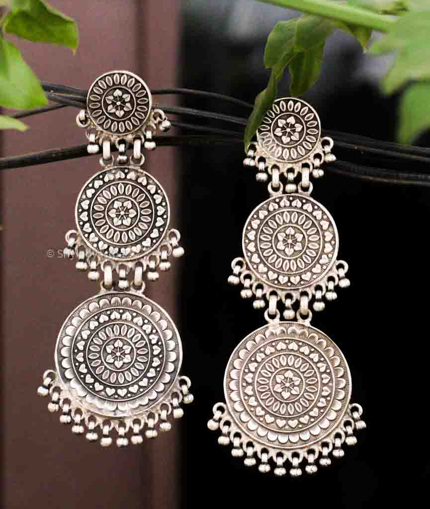 Anvaya 3 Layered Earrings