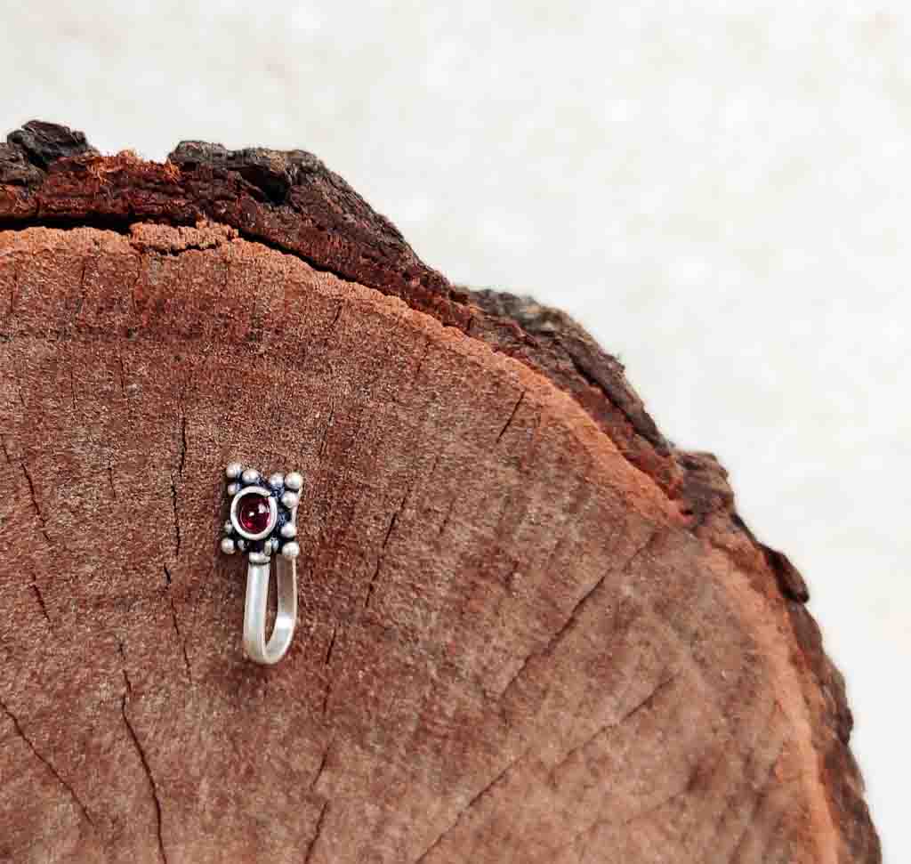 Adya Stone Studded Quirky Clip On