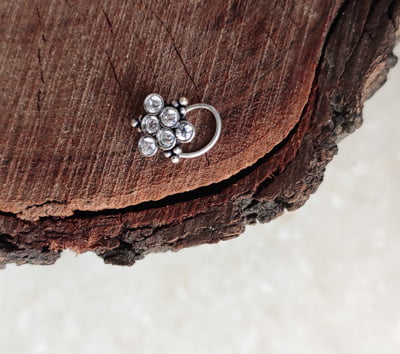 Adya Zircon Nose Ring