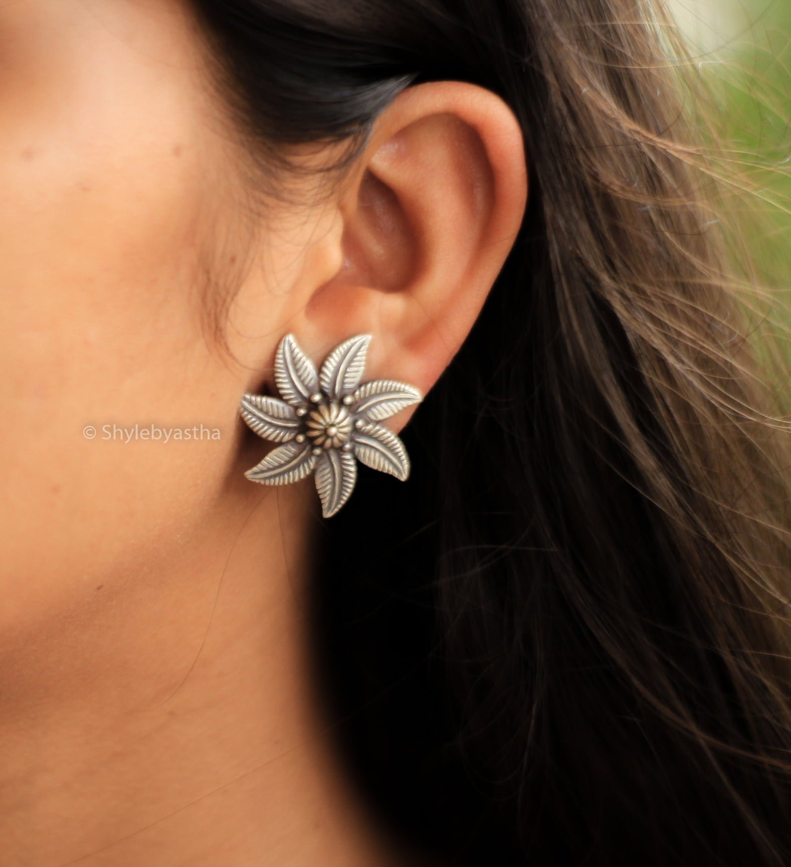 Adya Flower Studs