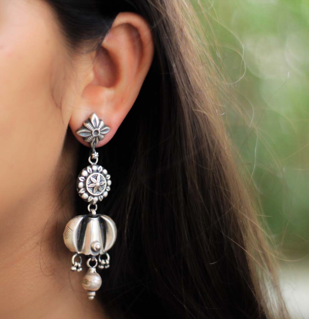 Anvaya Quad Layered Lightweight Quirky Earrings