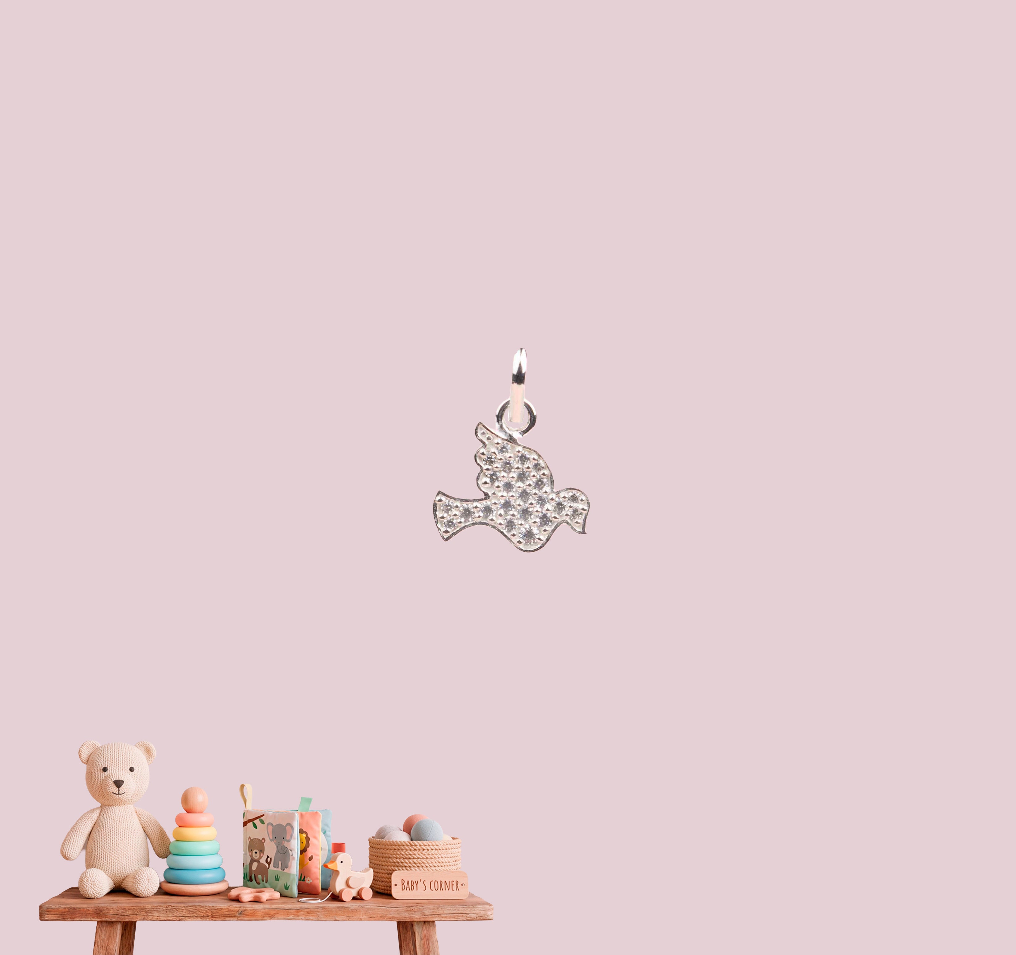 Radiant Dove Pendant